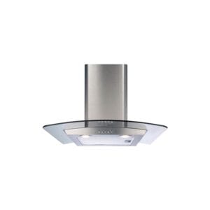 CDA ECP62SS 60cm Curved Glass Chimney Cooker Hood