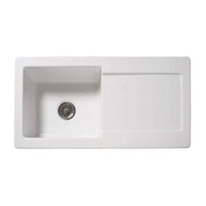 Reginox RL504CW Single Bowl Ceramic Kitchen Sink