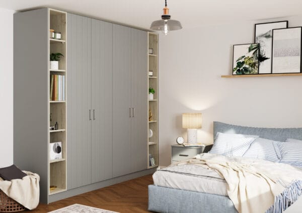 Bella austin supermatt dust grey bedroom closed scaled