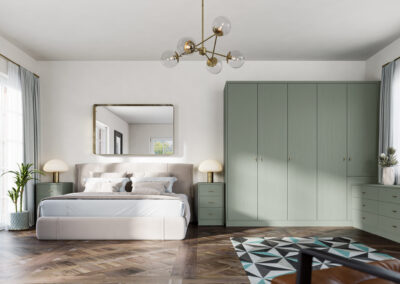 Bella paint flow matt sage green venice bedroom scaled