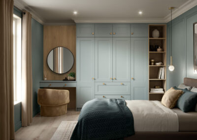 Bella rowen sueprmatt duck egg and cremona oak cotta bedroom scaled(2)