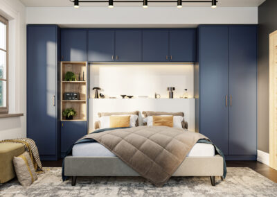 Bella venice matt colonial blue bedroom with bridging units scaled