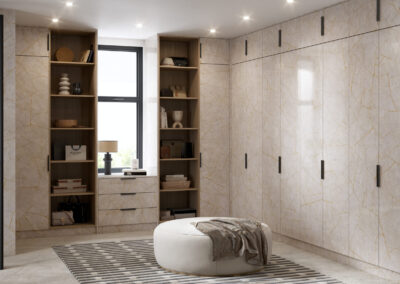 Zurfiz porcelain gold light bedroom scaled
