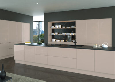 Bella high gloss cashmere lincoln