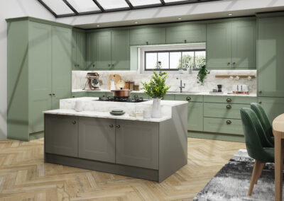 Bella matt sage green buxton