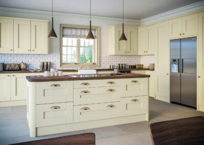 Bella oakgrain cream shaker
