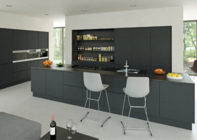 Bella supermatt graphite integra
