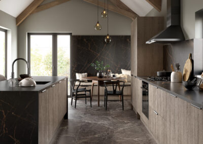 Bella venice grey vicenza oak kitchen