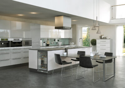 Firbeck supergloss white supergloss light grey