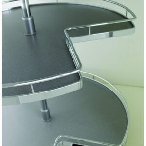 Kessebohmer 34 corner carousel arena chrome 700mm dia