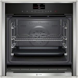 Neff n90 b47fs34h0b built in single oven steel black stainless steel effect~4242004236047 02c bq