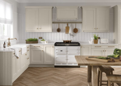 Thornbury taupe grey kitchen