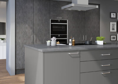 Valore anthracite fabric metal valore smooth dust grey