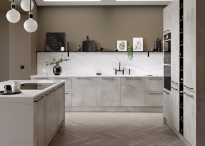 Valore ossido grigio artstone kitchen