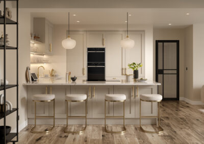 Wilton oakgrain cashmere kitchen