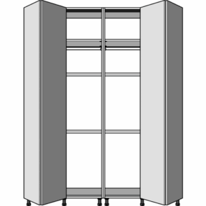 Wingline 4 door wardrobe