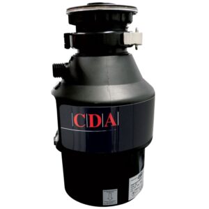 Cda black 1 2 hp 380w waste disposer akd01 p43249 212643 image