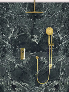 Tog sqr hcsl bb slide rail 2 outlet brass
