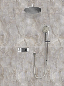 Tog sqr hwsl ch slide rail 2 outlet wall arm chrome