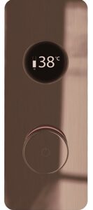 Tog sqv br togo vertical square brushed bronze