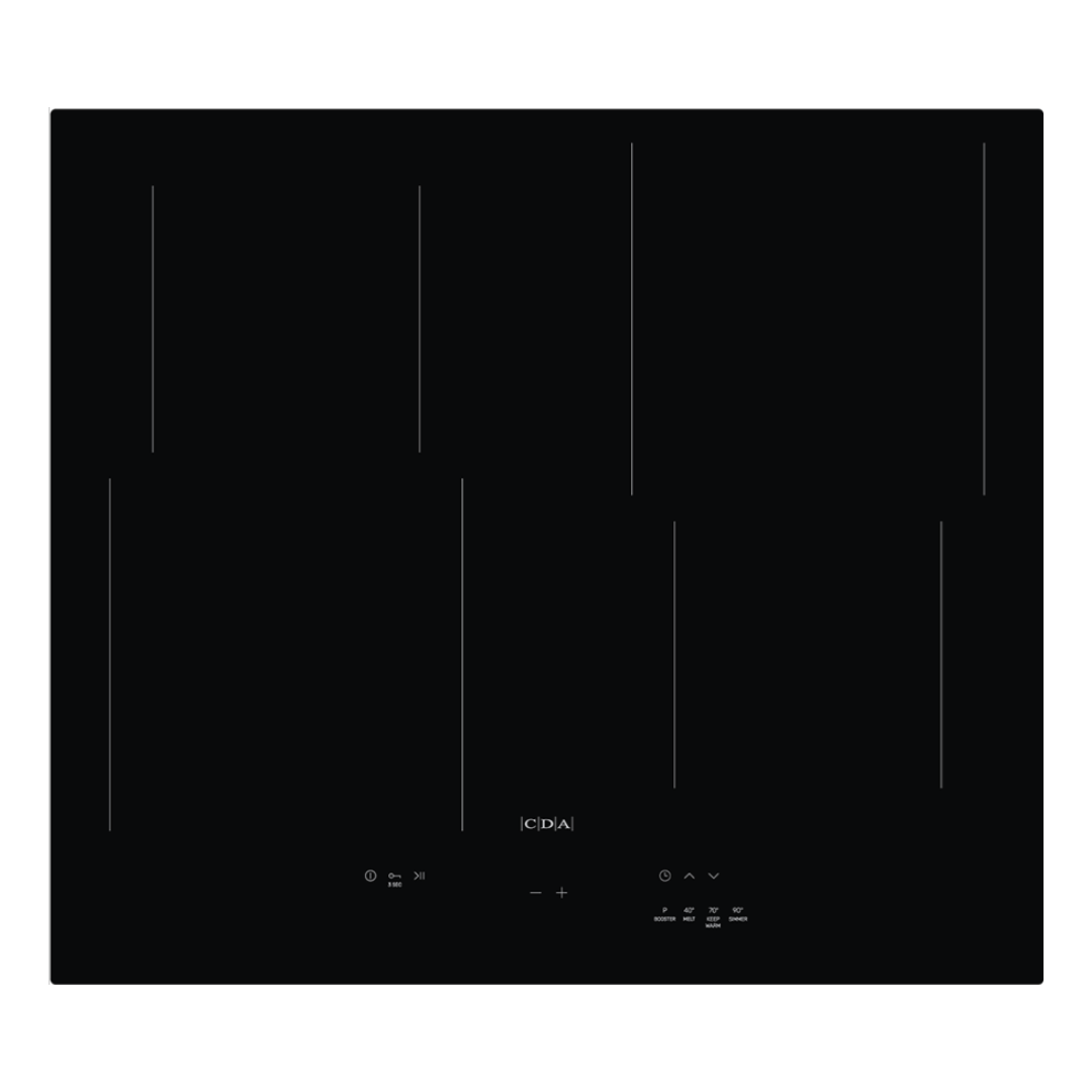 0014596 cda hn6112fr four zone induction hob