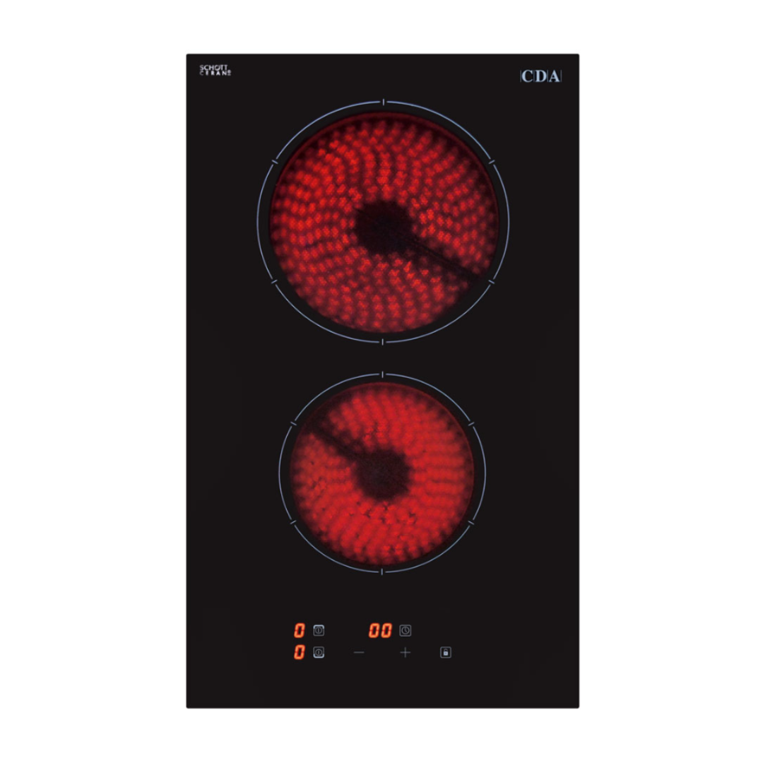 0014574 cda hc3621fr domino two zone ceramic hob
