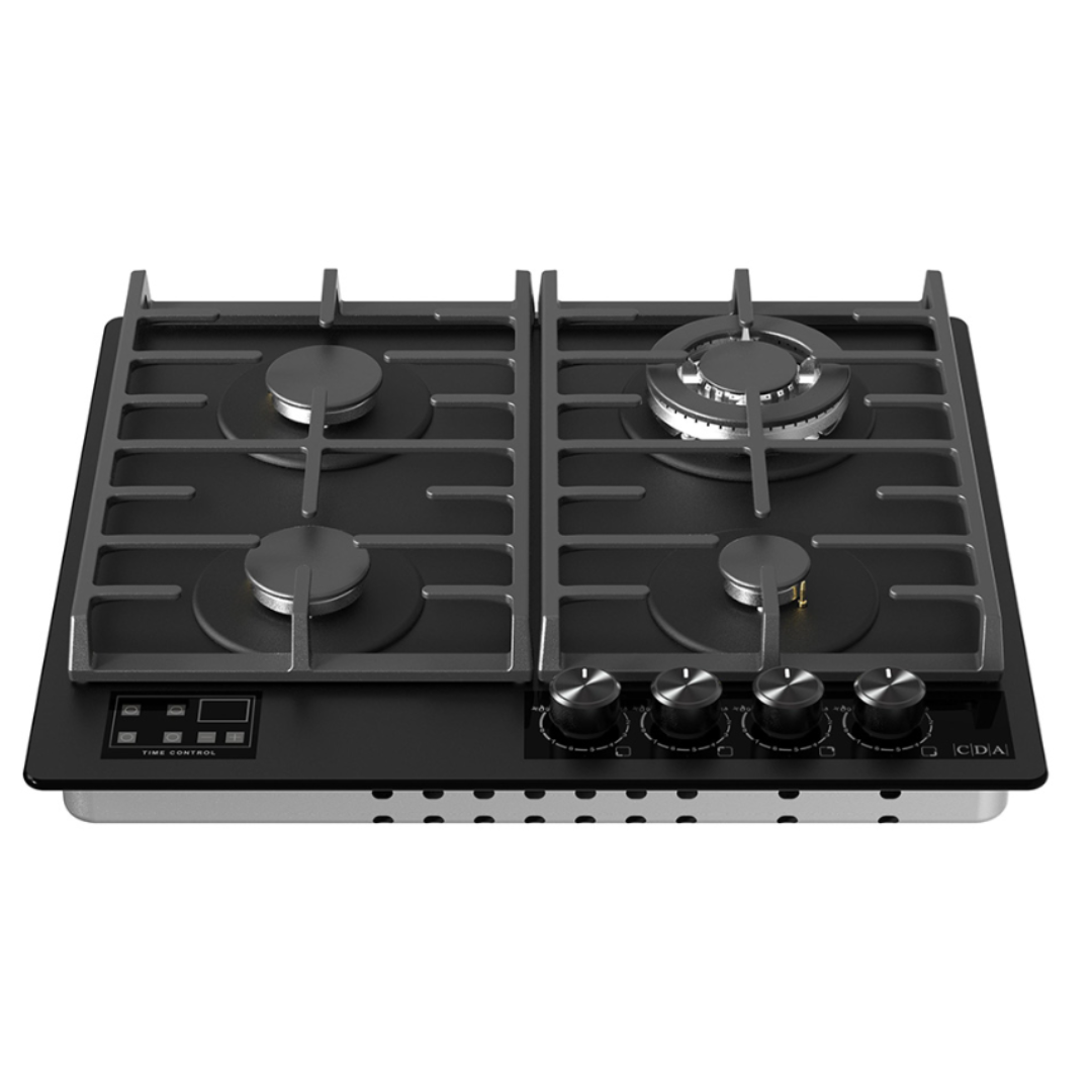 0014628 cda hvg631mb four burner gas glass hob